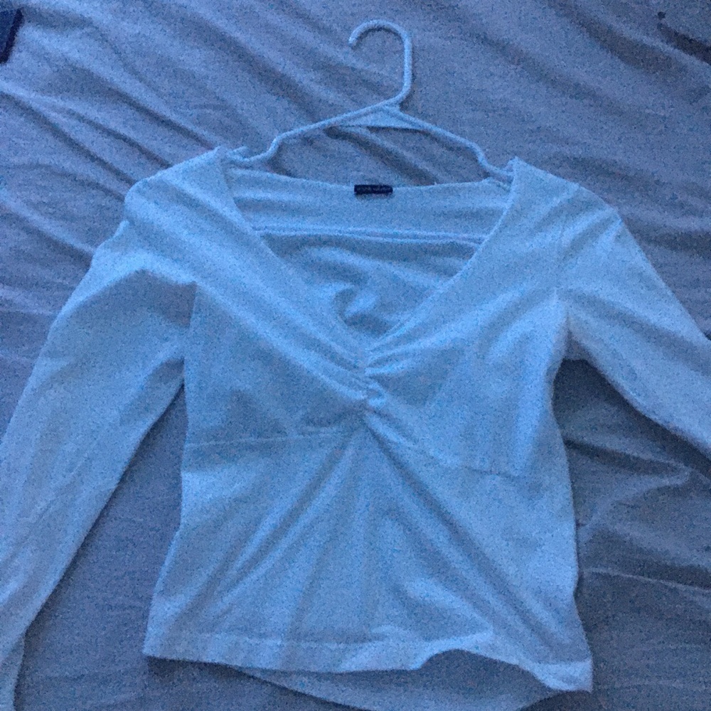 white gina top